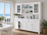 FAIRHOLM (AUSSIE MADE) 6 DOOR / 4 DRAWER BUFFET & HUTCH (DRESSER) COLLECTION - ASSORTED COLOURS - STARTING FROM $2499