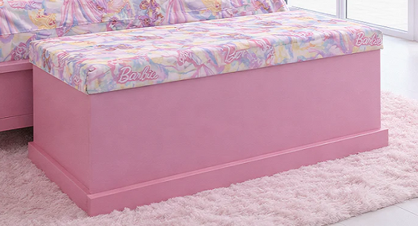FANTASY (AUSSIE MADE) SMOOTH STORAGE BOX WITH UPHOLSTERED TOP COLLECTION - ASSORTED FABRICS & COLOURS - STARTING FROM $799