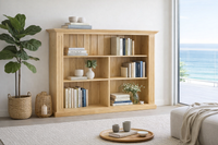 FEDERATION DELUXE (AUSSIE MADE) LOWLINE BOOKCASE COLLECTION - ASSORTED COLOURS - STARTING FROM $499