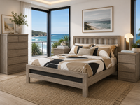 FLETCHER (AUSSIE MADE) BEDROOM COLLECTION - ASSORTED COLOURS - STARTING FROM $999