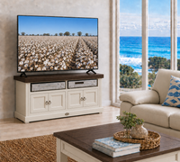 FLINDER (AUSSIE MADE) 4 DOOR LOWLINE TV ENTERTAINMENT UNIT COLLECTION - ASSORTED COLOURS - STARTING FROM $999