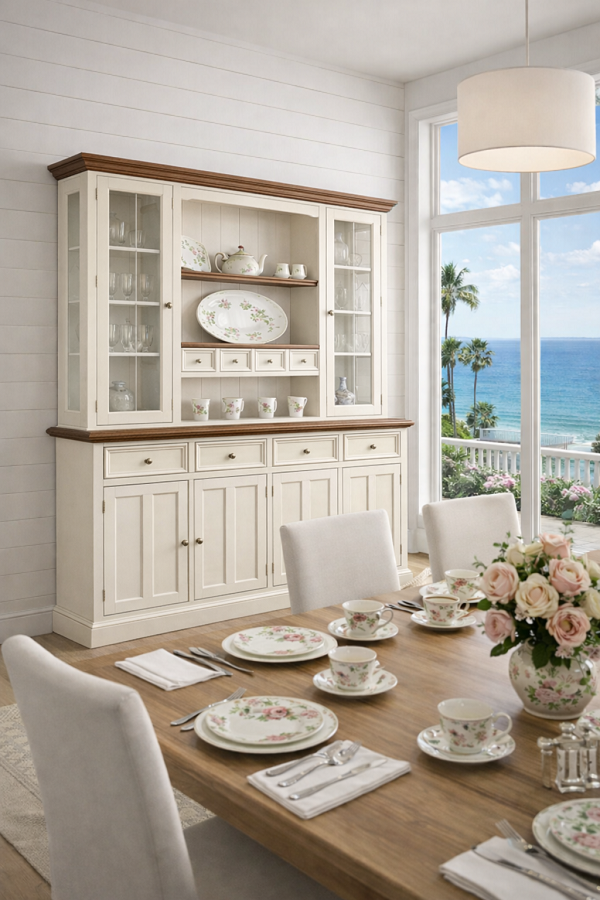 FLINDERS (AUSSIE MADE) 6 DOOR / 6 DRAWER BUFFET & HUTCH (DRESSER) COLLECTION - ASSORTED COLOURS - STARTING FROM $2499