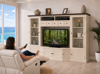 FLINDERS (AUSSIE MADE) 8 DOOR / 5 DRAWER BAYFRONT TV ENTERTAINMENT UNIT COLLECTION - ASSORTED COLOURS - STARTING FROM $3999