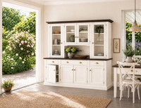FORESTVILLE (AUSSIE MADE) 8 DOOR / 3 DRAWER BUFFET & HUTCH (DRESSER) COLLECTION - ASSORTED COLOURS - STARTING FROM $2499