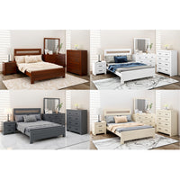 FRANK (AUSSIE MADE) BEDROOM COLLECTION - ASSORTED COLOURS - STARTING FROM $2499