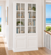 FRENCH (AUSSIE MADE) HIGHLINE 4 DOOR / 2 DRAWER LIBRARY UNIT COLLECTION - ASSORTED COLOURS - STARTING FROM $1499