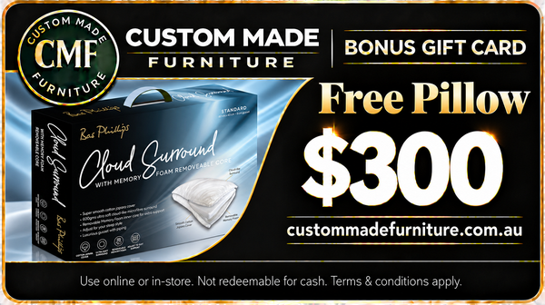 CLOUD SURROUND MEMORY FOAM PILLOW - REDEEM WITH $300 BONUS GIFT CARD DOLLARS