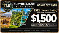 BALI - THAILAND - AFRICA HOLIDAY VOUCHER - REDEEM WITH $1500 BONUS GIFT CARD DOLLARS