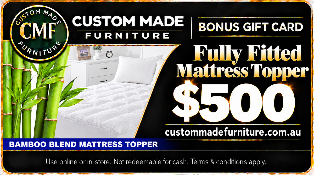MATTRESS TOPPER (FULLY FITTED) - REDEEM WITH $500 BONUS GIFT CARD DOLLARS