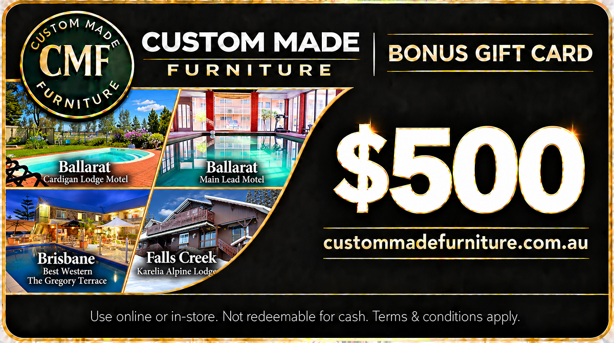 AUSTRALIAN HOLIDAY VOUCHER - REDEEM WITH $500 BONUS GIFT CARD DOLLARS