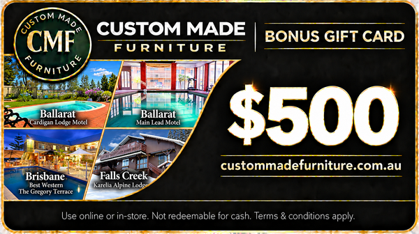 AUSTRALIAN HOLIDAY VOUCHER - REDEEM WITH $500 BONUS GIFT CARD DOLLARS
