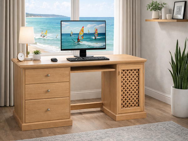 GLENGARRY (AUSSIE MADE) DESK COLLECTION (REVERSIBLE) - ASSORTED COLOURS - STARTING FROM $999