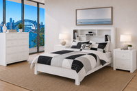 GREELEY (AUSSIE MADE) BOOKEND BEDROOM COLLECTION - ASSORTED COLOURS - STARTING FROM $1299