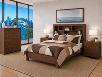 GREELEY (AUSSIE MADE) BOOKEND BEDROOM COLLECTION - ASSORTED COLOURS - STARTING FROM $1299