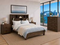 GREELEY (AUSSIE MADE) BOOKEND BEDROOM COLLECTION - ASSORTED COLOURS - STARTING FROM $1299