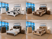 GREELEY (AUSSIE MADE) BOOKEND BEDROOM COLLECTION - ASSORTED COLOURS - STARTING FROM $1299