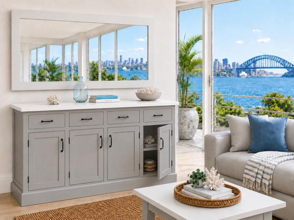 GREELEY (AUSSIE MADE) 4 DOOR / 4 DRAWER BUFFET COLLECTION - ASSORTED COLOURS - STARTING FROM $1999
