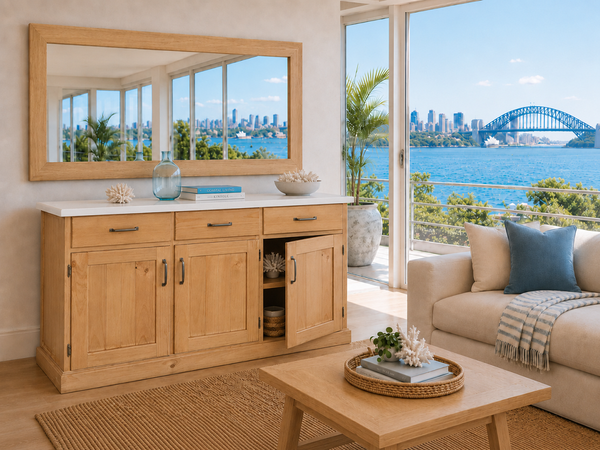 GREELEY (AUSSIE MADE) 3 DOOR / 3 DRAWER BUFFET COLLECTION - ASSORTED COLOURS - STARTING FROM $1199