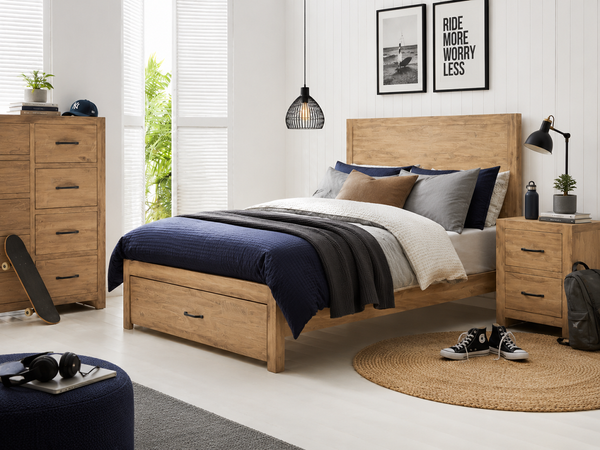 GREELEY (AUSSIE MADE) BEDROOM COLLECTION - ASSORTED COLOURS - STARTING FROM $899