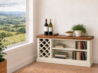 HAMILTON (AUSSIE MADE) - LOWLINE BOOKCASE / WINE CABINET COLLECTION - ASSORTED COLOURS - STARTING FROM $999
