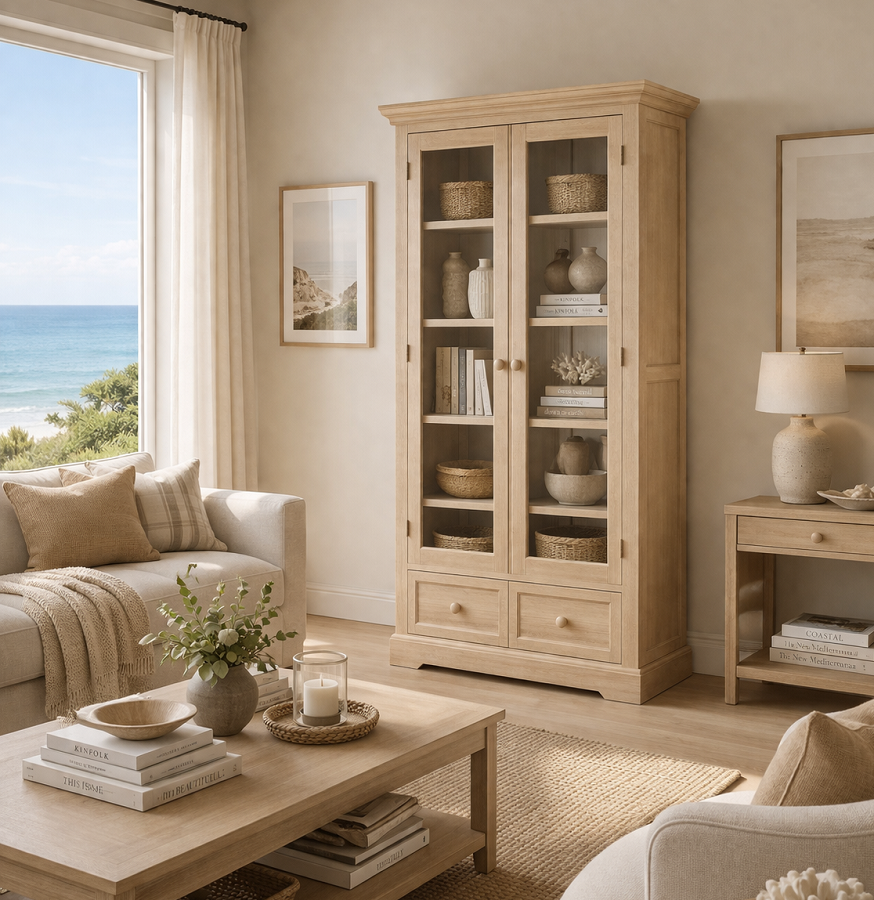 HAMPTONS (AUSSIE MADE) HIGHLINE LIBRARY UNIT COLLECTION - ASSORTED COLOURS - STARTING FROM $1899