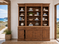 HAMPTONS (AUSSIE MADE) 4 DOOR / 4 DRAWER BUFFET AND HUTCH (DRESSER) COLLECTION - ASSORTED COLOURS - STARTING FROM $3499