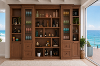HARRINGTON (AUSSIE MADE) HIGHLINE 4 DOOR / 4 DRAWER LIBRARY UNIT COLLECTION PIGEON PAIRED - ASSORTED COLOURS - STARTING FROM $4999