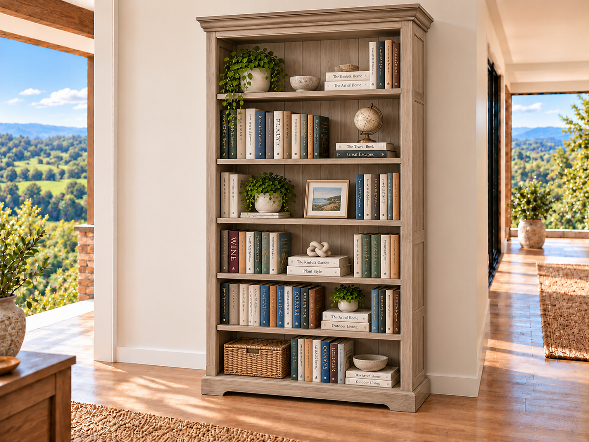 HEAVEN (AUSSIE MADE) HIGHLINE BOOKCASE COLLECTION - ASSORTED COLOURS - STARTING FROM $799