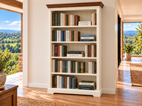 HEAVEN (AUSSIE MADE) HIGHLINE BOOKCASE COLLECTION - ASSORTED COLOURS - STARTING FROM $799