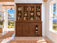 HEAVEN (AUSSIE MADE) 8 DOOR / 2 DRAWER BUFFET & HUTCH (DRESSER) COLLECTION - ASSORTED COLOURS - STARTING FROM $3999