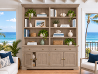 HEAVEN (AUSSIE MADE) DOUBLE HIGHLINE BOOKCASE COLLECTION - ASSORTED COLOURS - STARTING FROM $2499