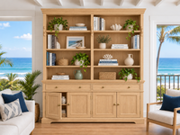 HEAVEN (AUSSIE MADE) DOUBLE HIGHLINE BOOKCASE COLLECTION - ASSORTED COLOURS - STARTING FROM $2499