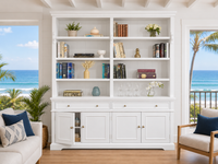 HEAVEN (AUSSIE MADE) DOUBLE HIGHLINE BOOKCASE COLLECTION - ASSORTED COLOURS - STARTING FROM $2499