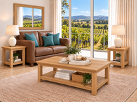 HEADPOINT (AUSSIE MADE) COFFEE & LAMP TABLE COLLECTION - ASSORTED COLOURS - STARTING FROM $699