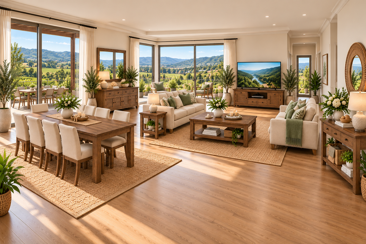 HEADPOINT (AUSSIE MADE) LIVING & DINING PACKAGE - ASSORTED COLOURS - STARTING FROM $4999
