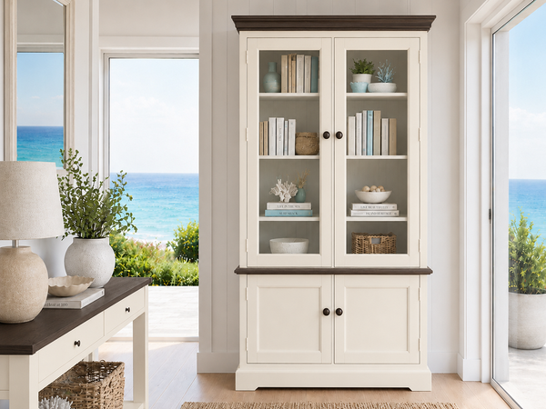 HELENBURG (AUSSIE MADE) 4 DOOR LIBRARY UNIT COLLECTION - ASSORTED COLOURS - STARTING FROM $1199