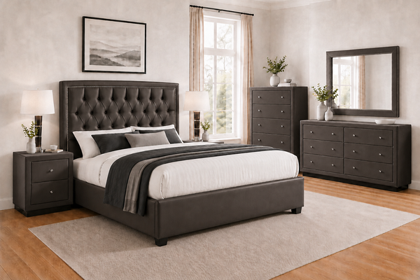 HELA (AUSSIE MADE) UPHOLSTERED BEDROOM COLLECTION – ASSORTED FABRICS & COLOURS - STARTING FROM $999