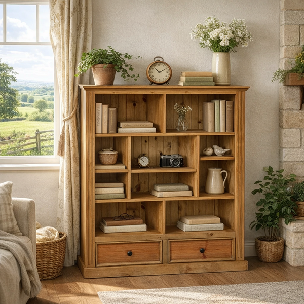 HERALDY (AUSSIE MADE) LOWLINE BOOKCASE COLLECTION - ASSORTED COLOURS - STARTING FROM $799