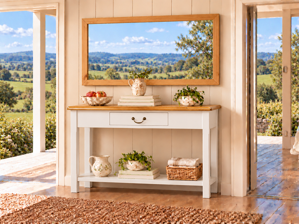 HESTIA (AUSSIE MADE) CONSOLE / HALL TABLE COLLECTION - ASSORTED COLOURS - STARTING FROM $799