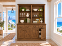 HESTIA (AUSSIE MADE) 4 DOOR / 4 DRAWER BUFFET AND HUTCH (DRESSER) COLLECTION - ASSORTED COLOURS - STARTING FROM $2499