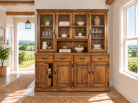 HINTERLANE (AUSSIE MADE) 8 DOOR / 4 DRAWER BUFFET & HUTCH (DRESSER) COLLECTION - ASSORTED COLOURS - STARTING FROM $2999