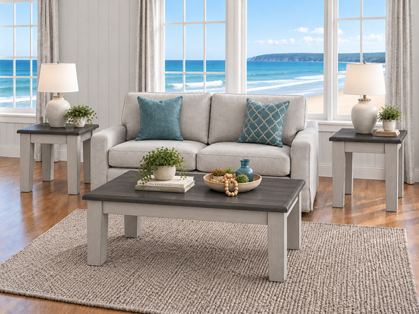 HINTERLANE (AUSSIE MADE) COFFEE & LAMP TABLE COLLECTION - ASSORTED COLOURS - STARTING FROM $499