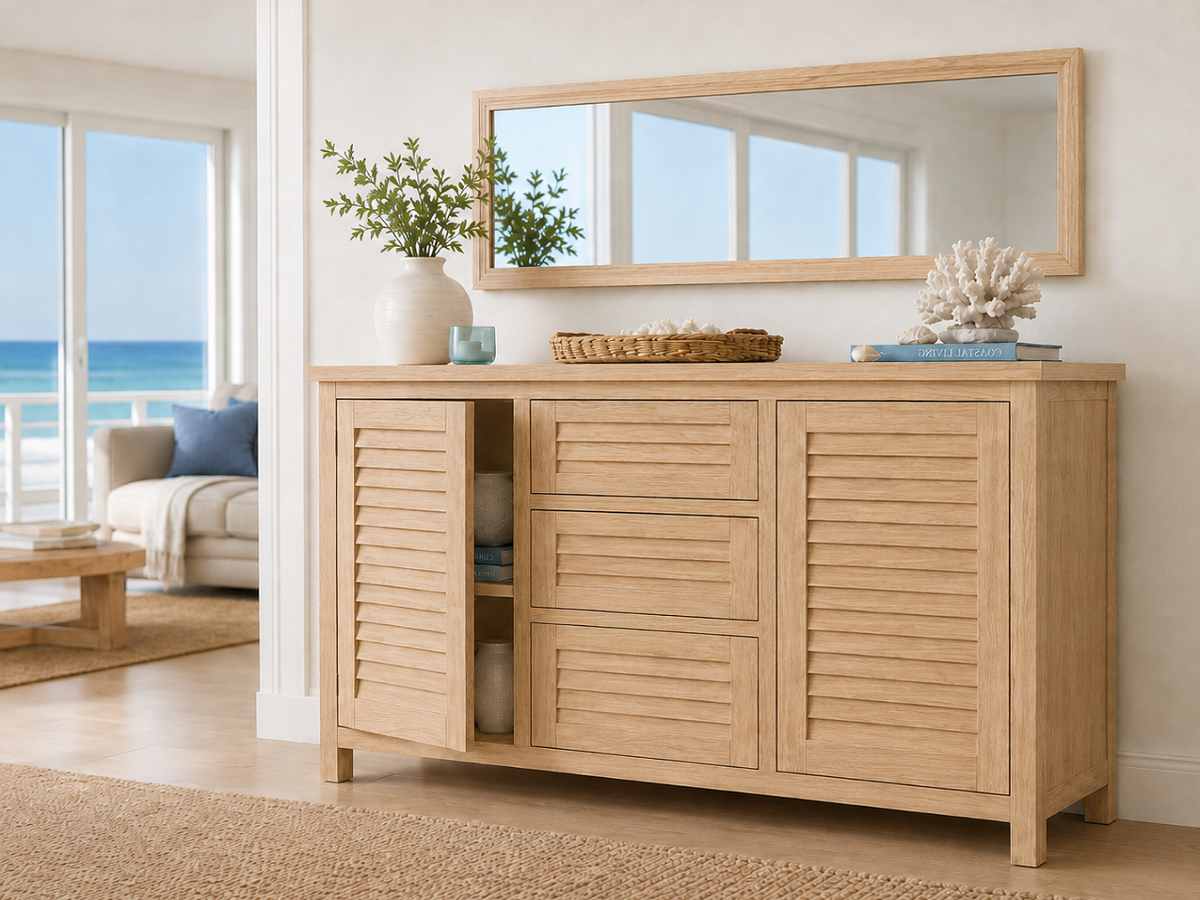 HOLLAND (AUSSIE MADE) 2 DOOR / 3 DRAWER BUFFET COLLECTION - ASSORTED COLOURS - STARTING FROM $1199