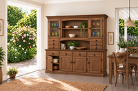 HYATT (AUSSIE MADE) 6 DOOR / 10 DRAWER BUFFET & HUTCH (DRESSER) COLLECTION - ASSORTED COLOURS - STARTING FROM $2999