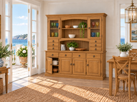 HYATT (AUSSIE MADE) 6 DOOR / 10 DRAWER BUFFET & HUTCH (DRESSER) COLLECTION - ASSORTED COLOURS - STARTING FROM $2999