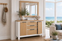 IBIZA - NORDINGTON (AUSSIE MADE) 2 DOOR / 3 DRAWER BUFFET COLLECTION - ASSORTED COLOURS - STARTING FROM $1299