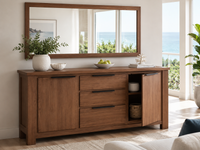 IBIZA - NORDINGTON (AUSSIE MADE) 2 DOOR / 3 DRAWER BUFFET COLLECTION - ASSORTED COLOURS - STARTING FROM $1299