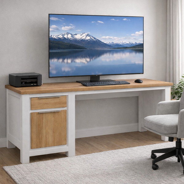 IBIZA - NORDINGTON (AUSSIE MADE) 1 DOOR / 1 DRAWER DESK (REVERSIBLE) COLLECTION - ASSORTED COLOURS - STARTING FROM $799
