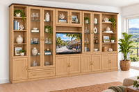 IMPERIAL (AUSSIE MADE) 13 DOOR / 1 DRAWER WALL / TV UNIT / BOOOKCASE COLLECTION - ASSORTED COLOURS - STARTING FROM $3999