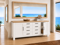 INTRO (AUSSIE MADE) 2 DOOR / 8 DRAWER BUFFET COLLECTION - ASSORTED COLOURS - STARTING FROM $1999